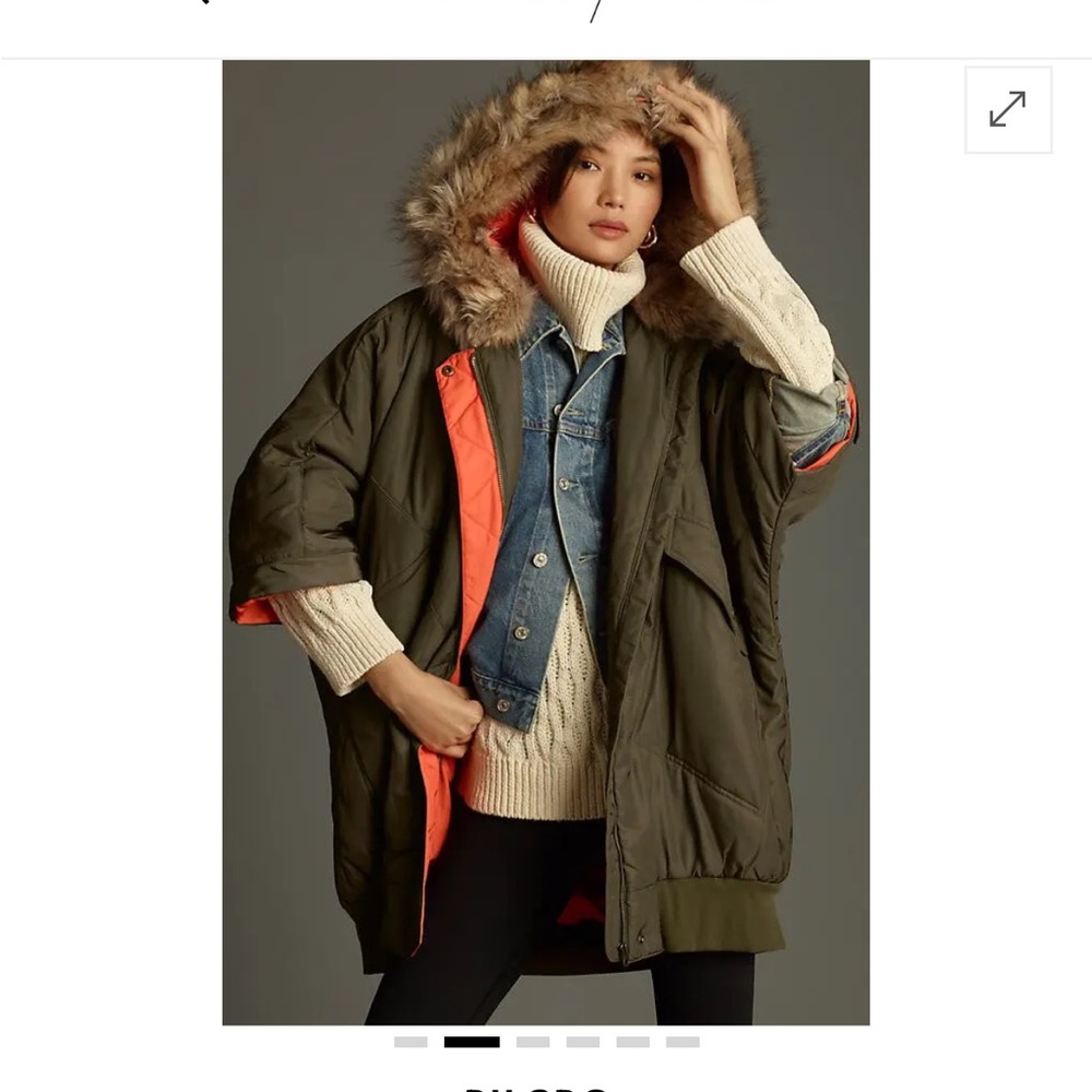 Anthropologie Pilcro Utility Caplet - Picture 5 of 7